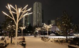 Astana Yeni Yıla Işıklandırılarak Hazırlanıyor