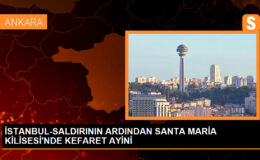 Santa Maria İtalyan Kilisesi’nde kefaret ayini düzenlendi