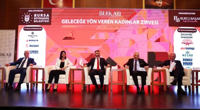 Nilüfer Belediye Başkanı Şadi Özdemir, Geleceğe Yön Veren Kadınlar Zirvesi’nde Kadınların Hayatını Anlattı