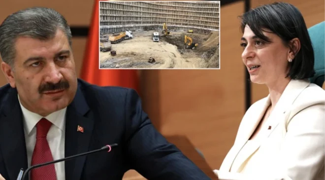 Sağlık Bakanı Koca’nın hastanesinin inşaatı, Üsküdar Belediyesi tarafından durduruldu