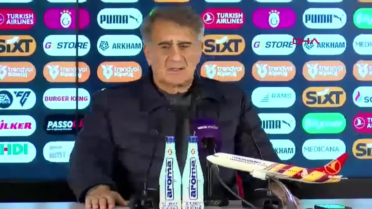 Şenol Güneş: Takımların başı yanıyorsa burası eğitim yeri değil