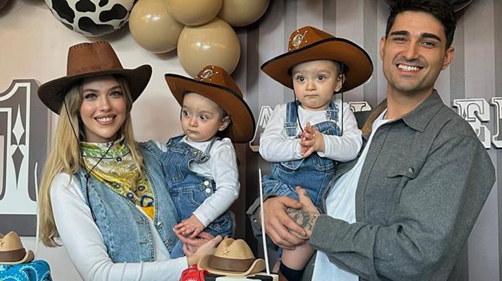Yasemin Şefkatli sevimli ikizleri Ayel ve Emir’in son halini paylaştı