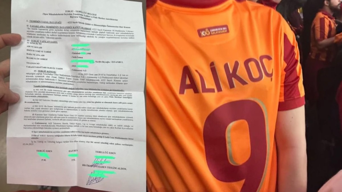 Fenerbahçe-Galatasaray derbisinde ‘Ali Koç forması’ krizi