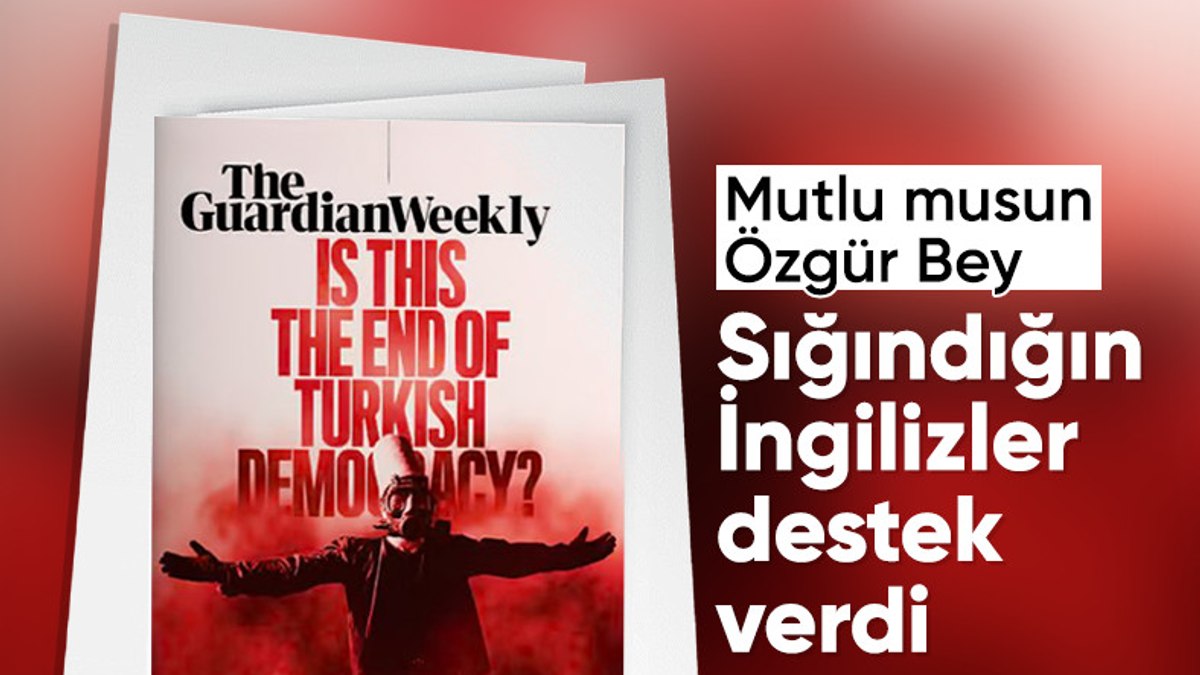 The Guardian Weekly Saraçhane olaylarını kapağına taşıdı